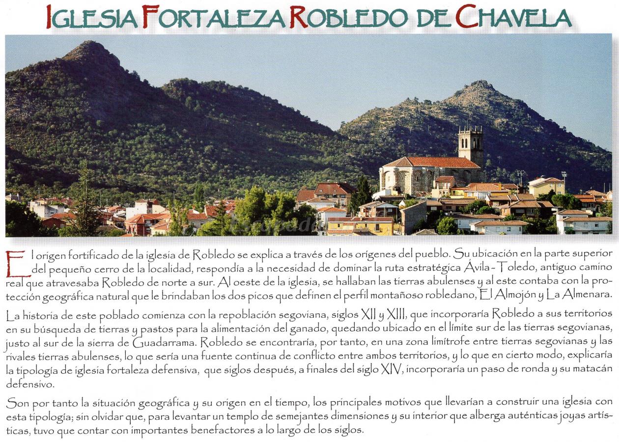 Iglesia fortaleza de Robledo de Chavela